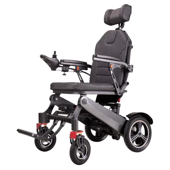 007C Elektrický invalidný vozík s elektricky nastaviteľnou opierkou